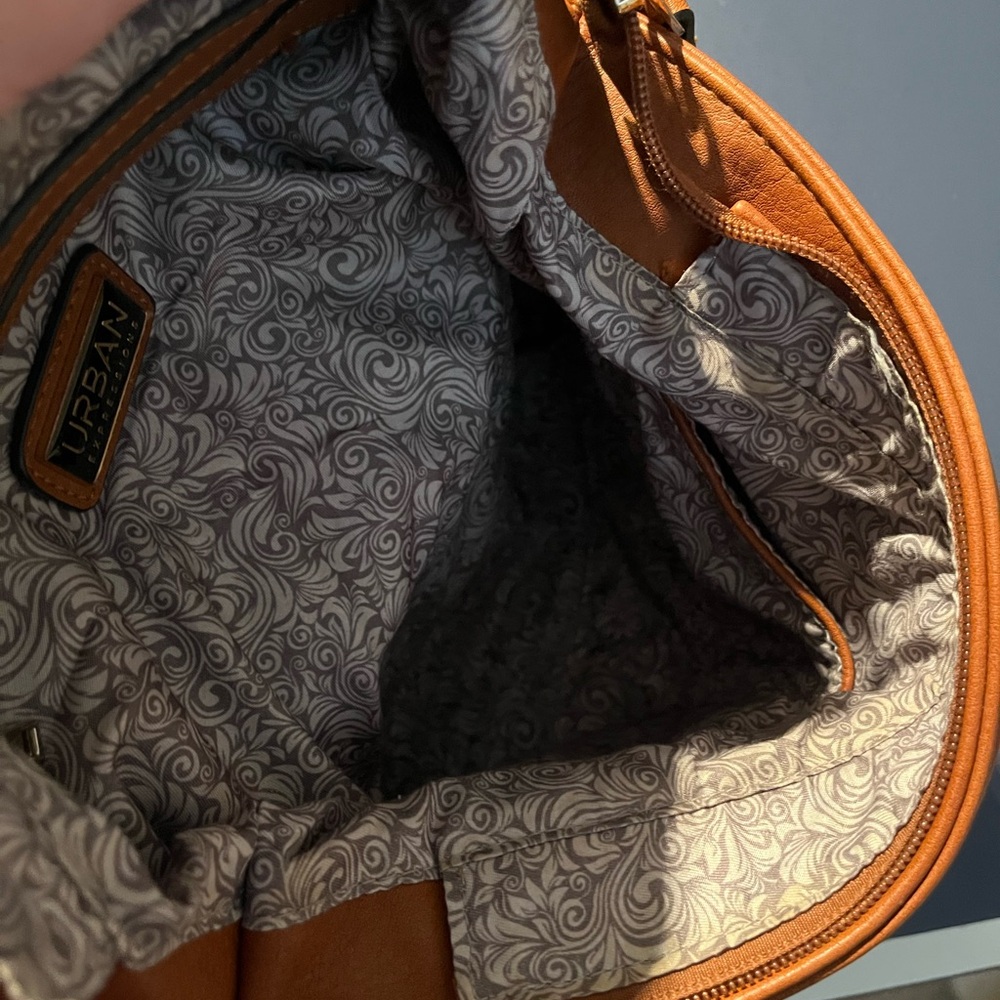 Urban Expressions Brown Shoulder Bag - Picture 3 of 9